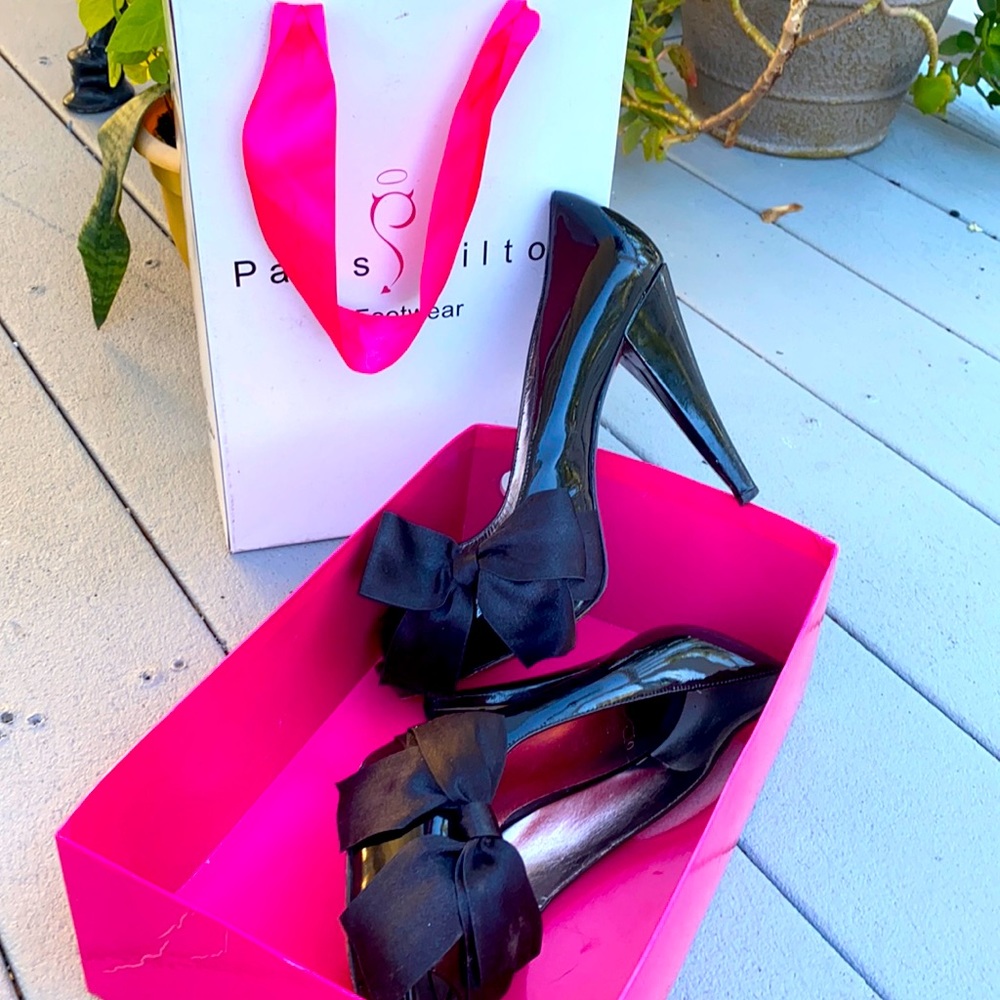 Paris Hilton peep toes heels 👠 size 8
